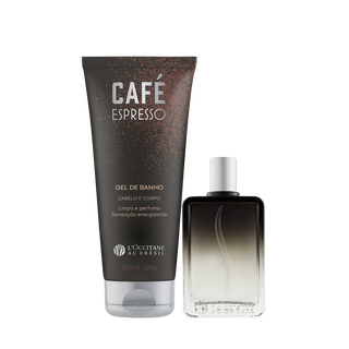 Duo Gel de Banho e Eau de Parfum Café Espresso